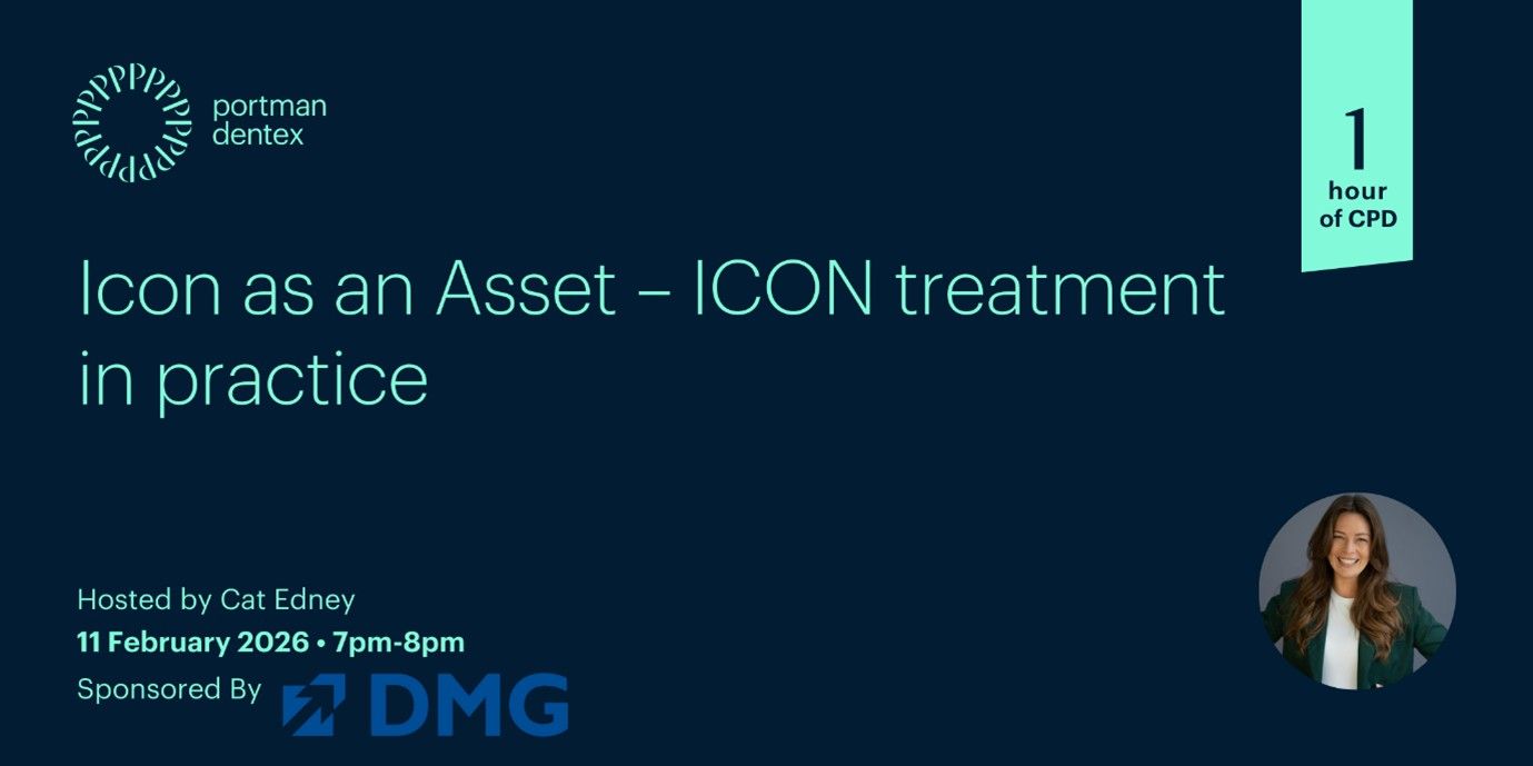 Promotional image for 'Icon as an Asset - ICON treatment in practice' webinar, hosted by Cat Edney on Feb 11, 2026 (7-8pm), offering 1 hour CPD.